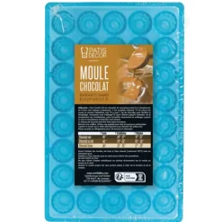 Moule chocolat petits cannelés - 40 empreintes