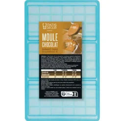 Moule chocolat plaquettes 16 x 7 cm