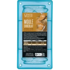 Moule chocolat Poule et son oeuf à pois Patisdécor