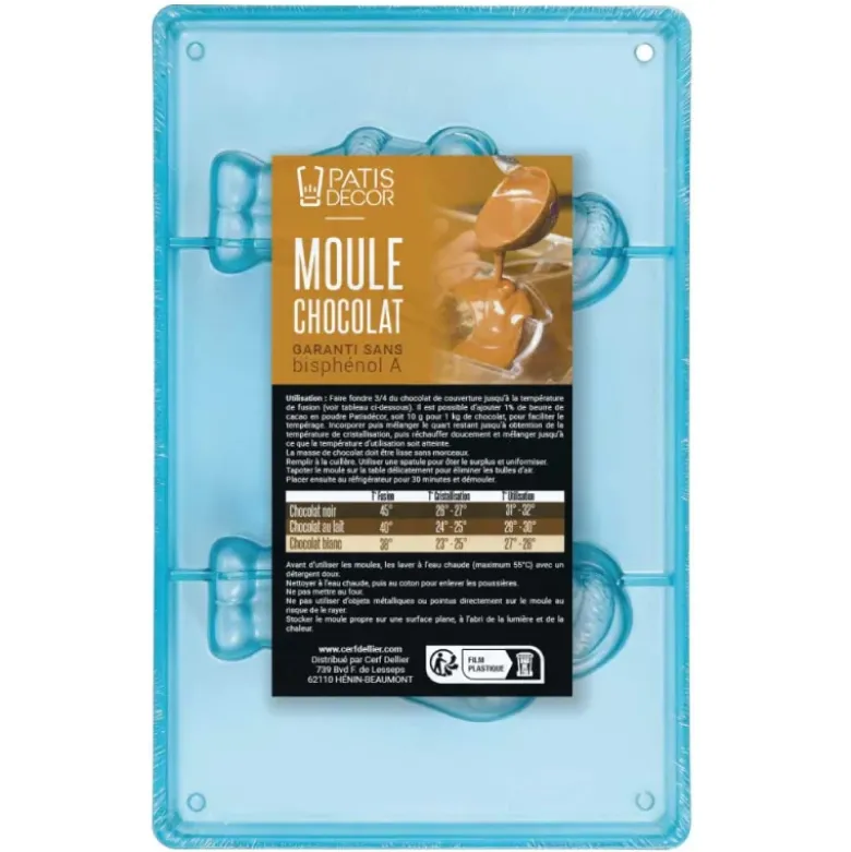 Moule chocolat Père Noël 13,5 cm