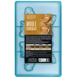 Moule chocolat Père Noël traineau