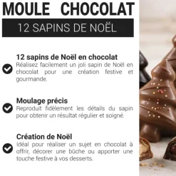 Moule chocolat sapin de Noël