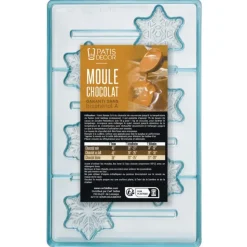 Moule Chocolat Sucettes Flocons