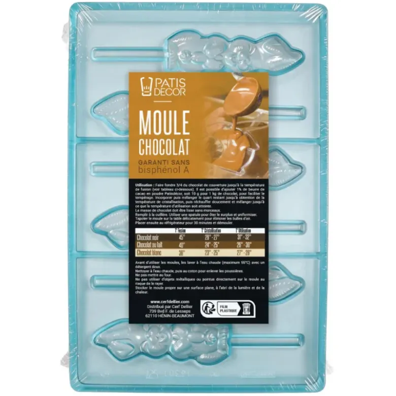 Moule Chocolat Sucettes Lapin
