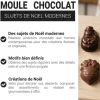 Moule chocolat Sujets de Noel modernes