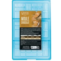 Moule chocolat tablette asymétrique