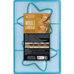 Moule chocolat 2 étoiles