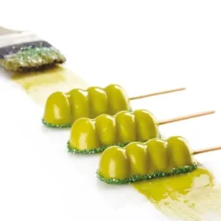 Moule à esquimaux silicone Bubbles + 50 bâtons