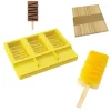 Moule à esquimaux silicone Maracaibo + 50 bâtons