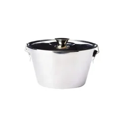 Moule à flan avec couvercle inox Ø 20 cm