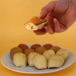 Moule 12 madeleines en acier antiadhérent sans PFAS 7,5x5cm