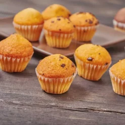 Moule 24 mini-muffins en acier antiadhérent sans PFAS Ø4,5cm