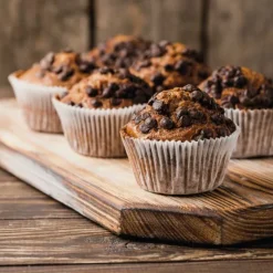 Moule 12 muffins en acier antiadhérent sans PFAS Ø6,8cm