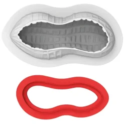 Moule silicone arachide 3D