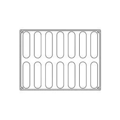 Moule silicone Confy Pavoni