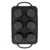 Moule silicone 6 muffins Ø 7 cm
