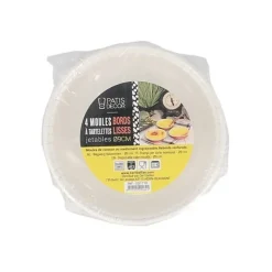 Moules à tartelettes jetables 9 cm (x4)