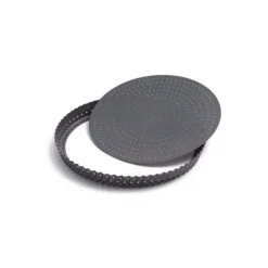 Moule à tarte cannelé perforé fond amovible Ø 24 cm