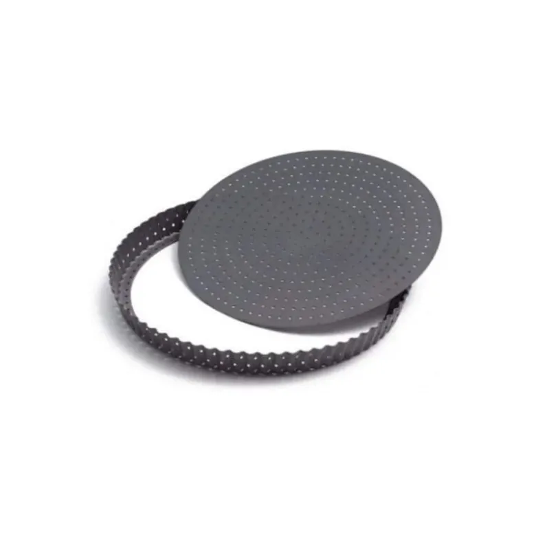Moule à tarte cannelé perforé fond amovible Ø 30 cm