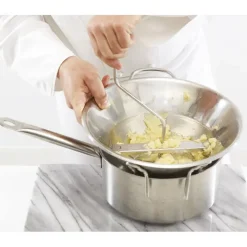 moulins à légumes n°3 inox avec 3 grilles 1.5, 2.5 et 4 mm