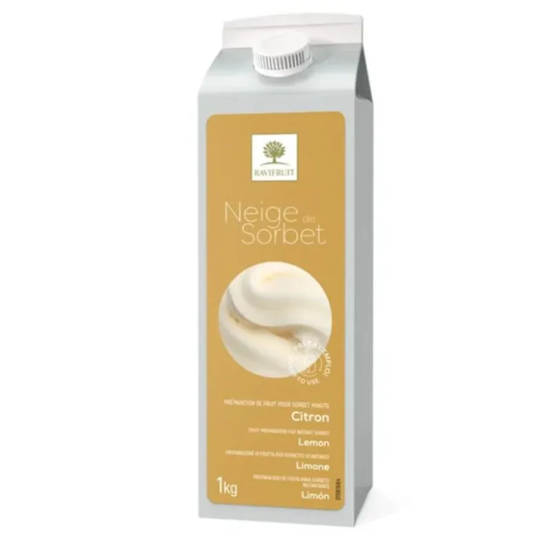 Neige de sorbet citron Ravifruit 1 kg