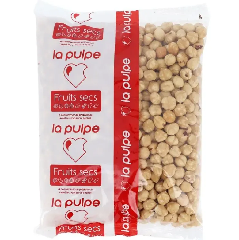Noisettes entières émondées 1kg