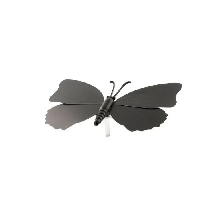 Papillons noirs aimantés assortis (x3)