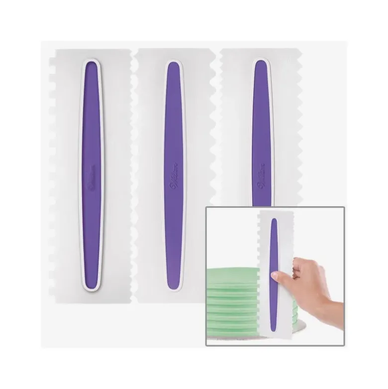 Peignes à glaçage assortis Wilton (x3)