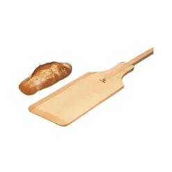 pelle à four hêtre avec manche 60x30 cm longueur totale 3 m