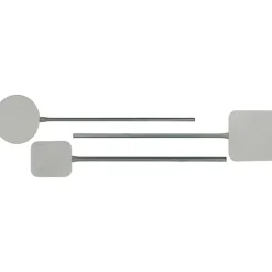 pelle à pizza inox avec manche 92.5 cm ronde 24 cm
