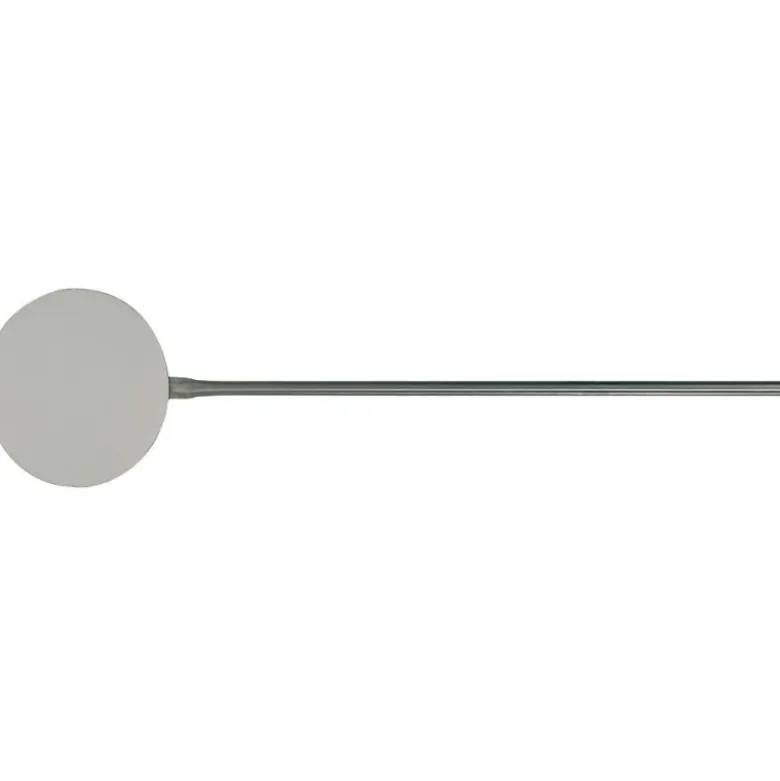 pelle à pizza inox avec manche 92.5 cm ronde 45 cm