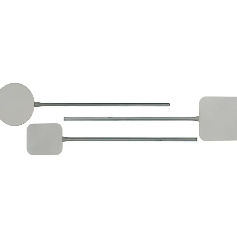 pelle à pizza inox avec manche 92.5 cm rectangulaire 27x22 cm
