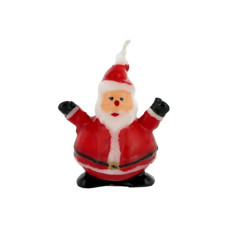 Petite bougie Père Noël