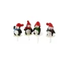 Pingouins assortis sur pique (x30)