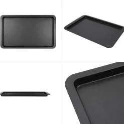 Plaque de cuisson en acier antiadhérent sans PFAS 33x23cm