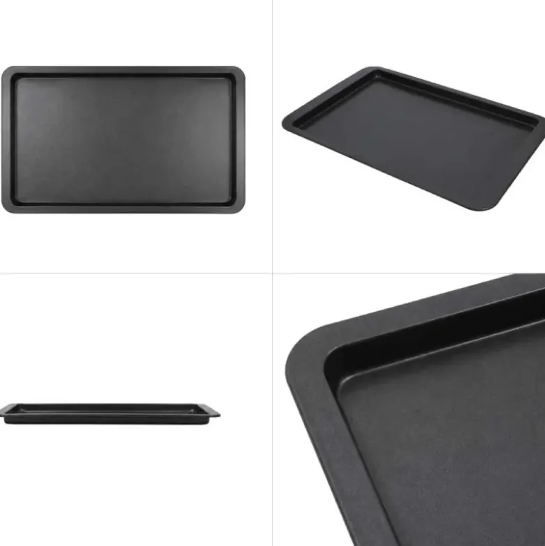 Plaque de cuisson en acier antiadhérent sans PFAS 33x23cm
