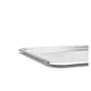 Plateau pâtissier inox bords ronds 24 cm