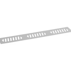 pochoir oblong inox 14,5x4 cm 3 empreintes