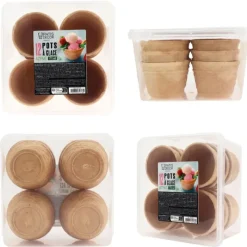 12 pots à glaces en azyme 175 ml