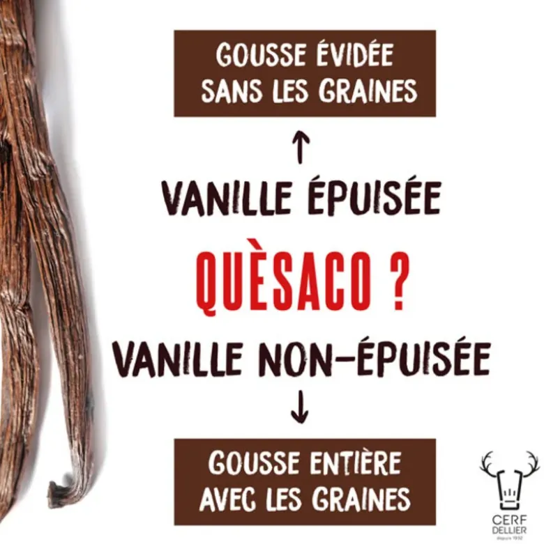 Poudre de vanille épuisée Sébalcé 150 g