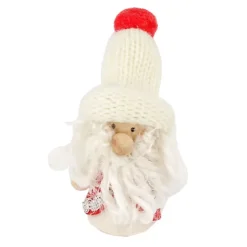 Père Noël bonnet blanc