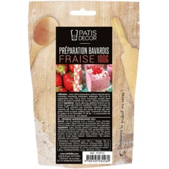 Préparation bavarois Fraise - 100g