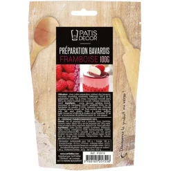 Préparation bavarois Framboise - 100g