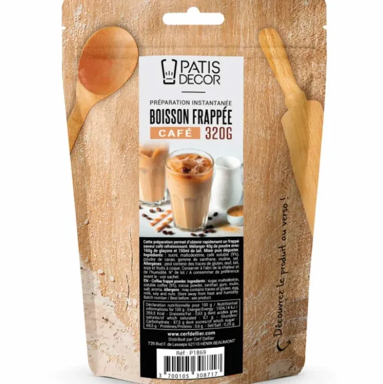 Préparation instantanée pour boisson frappée au café - 320 g