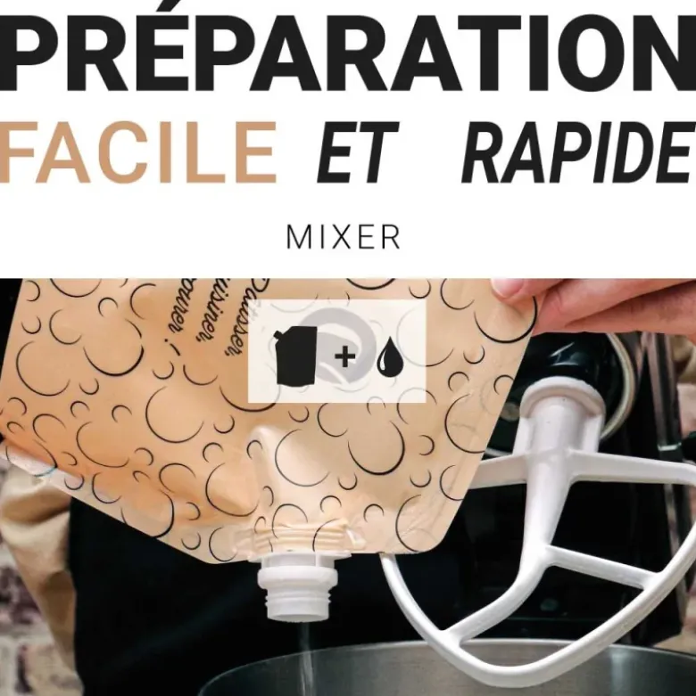 Préparation mousseline à froid 1 kg