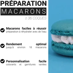 Préparation pour coques de macarons 250 g