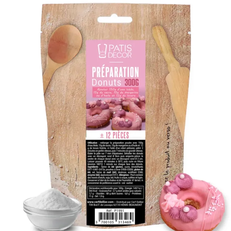 Préparation pour donuts