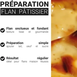 Préparation pour Flan pâtissier vanillé - 200g