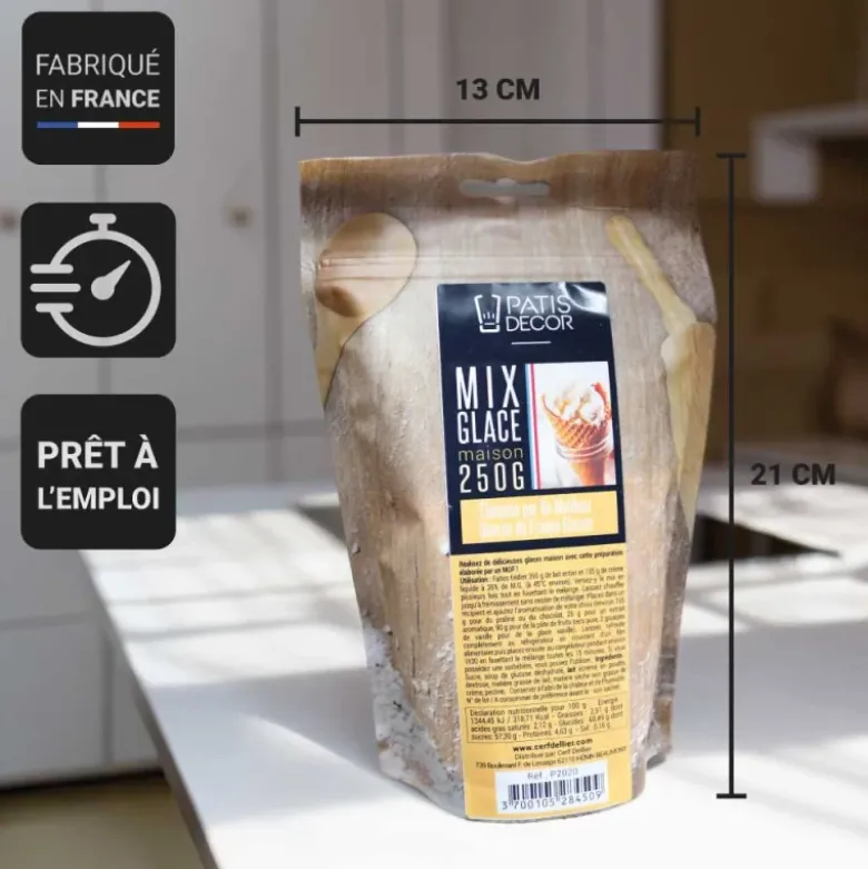 Préparation pour glace maison