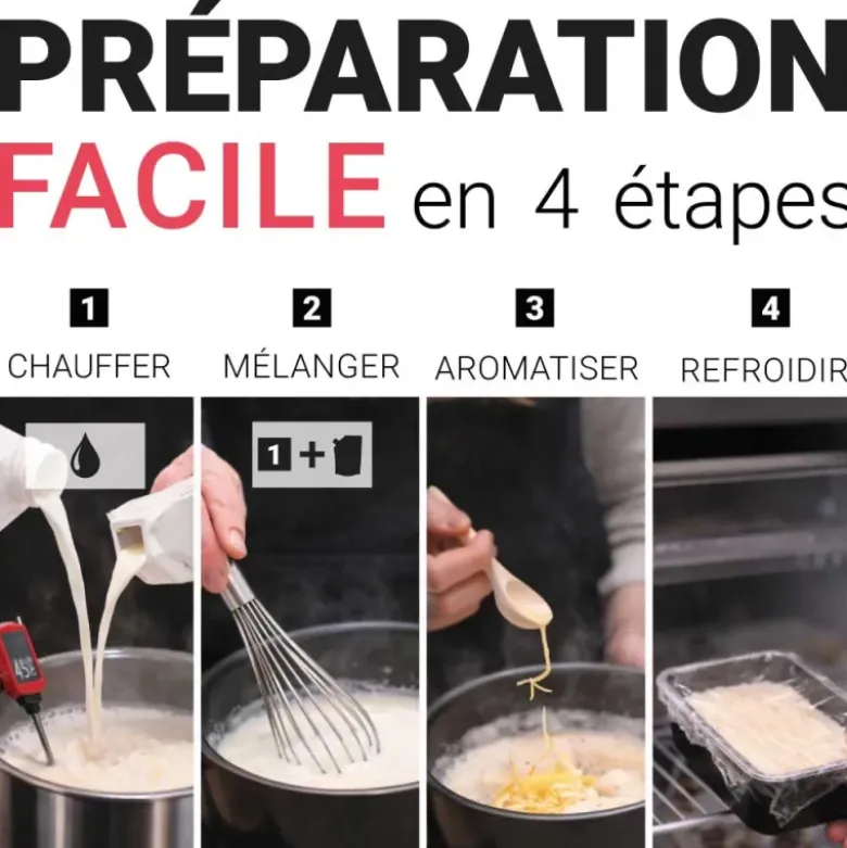 Préparation pour sorbet maison